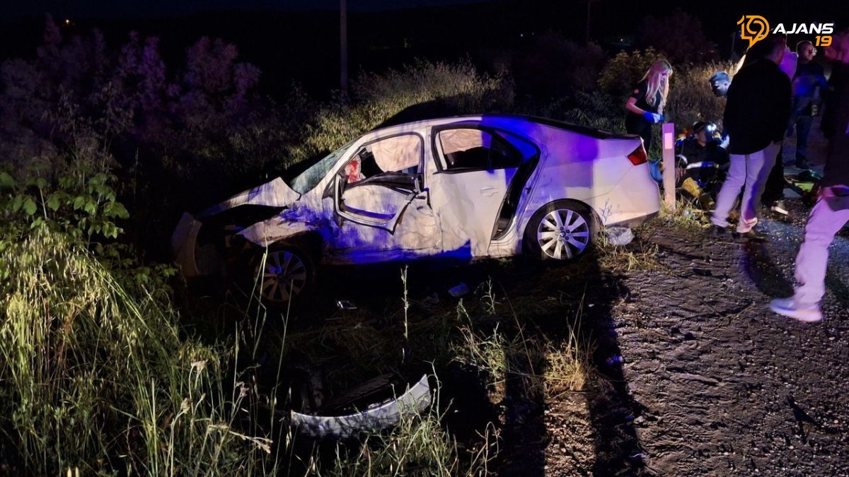 Çorum'da Feci Kaza Can Aldı: Hastanede Verilen Yaşam Mücadelesi Acı Bitti
