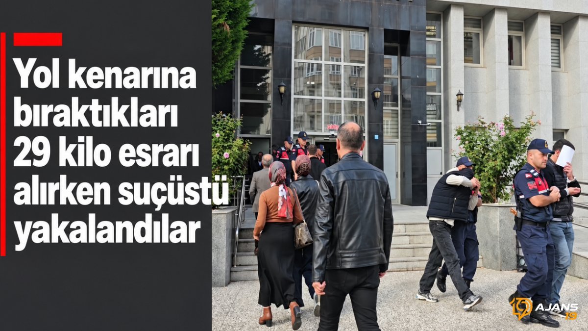 Yol Kenarına Gizlenmiş Serveti ALIRKEN YAKALANDILAR! Çorum'da Nefes Kesen Operasyon: 29 Kilo Esrar Ele Geçirildi!