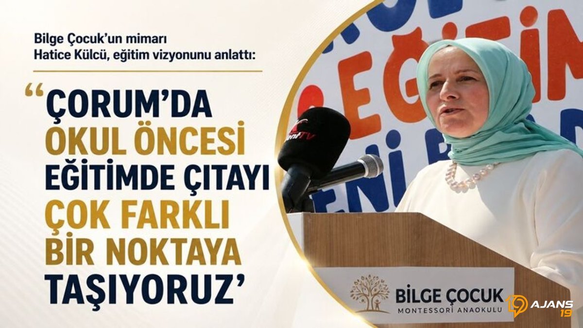 Çorum'da Okul Öncesi Eğitimde Devrim: Hedef, Geleceğin Liderlerini Yetiştirmek!