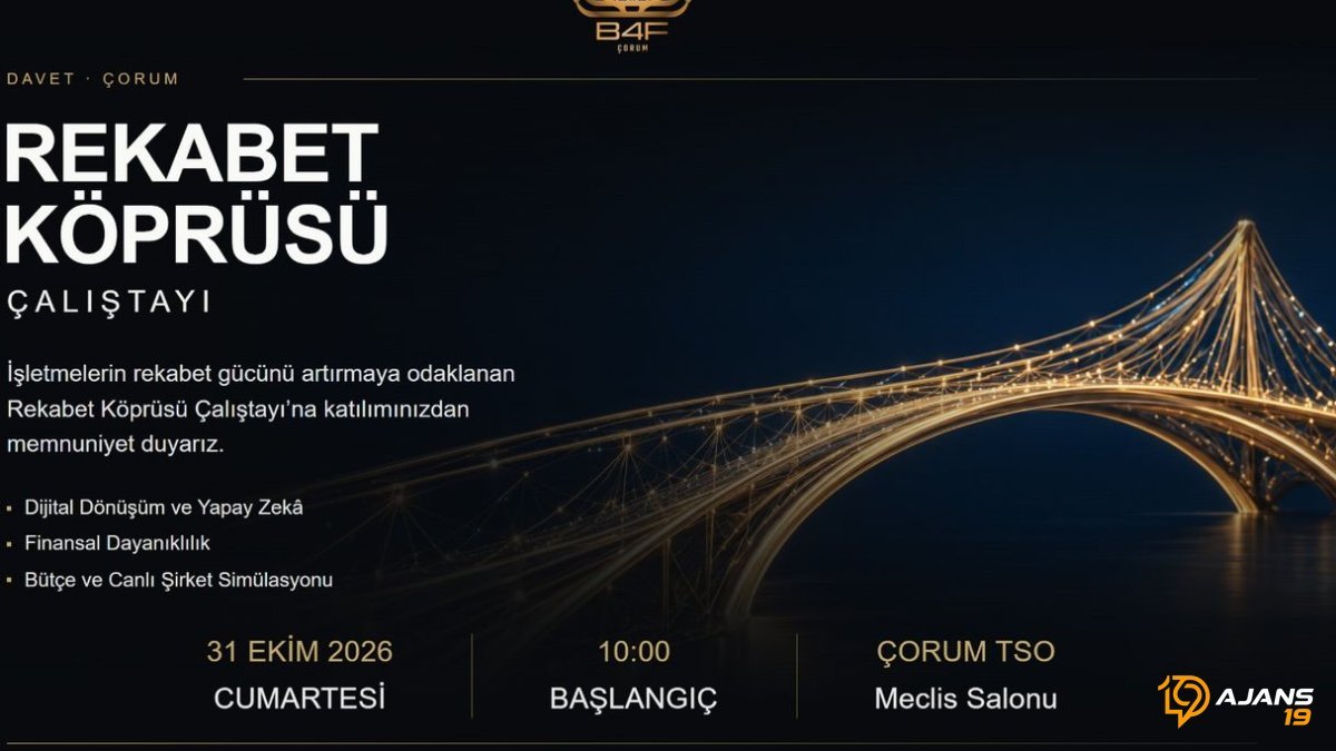 Çorum'dan Küresel Belirsizliklere Karşı Stratejik Hamle: KOBİ'ler İçin Rekabet Köprüsü Kuruluyor!