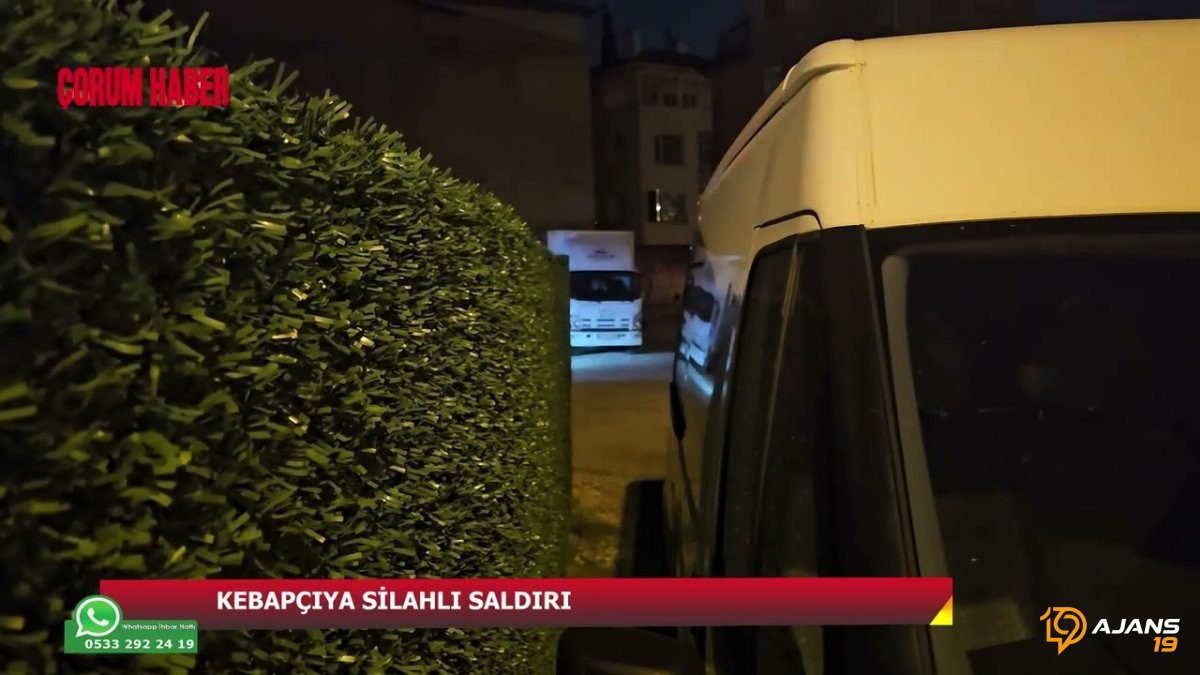 Çorum'da Lezzet Durağı Kan Kırmızıya Boyandı: Kebapçıya Kim, Neden Silah Çekti?