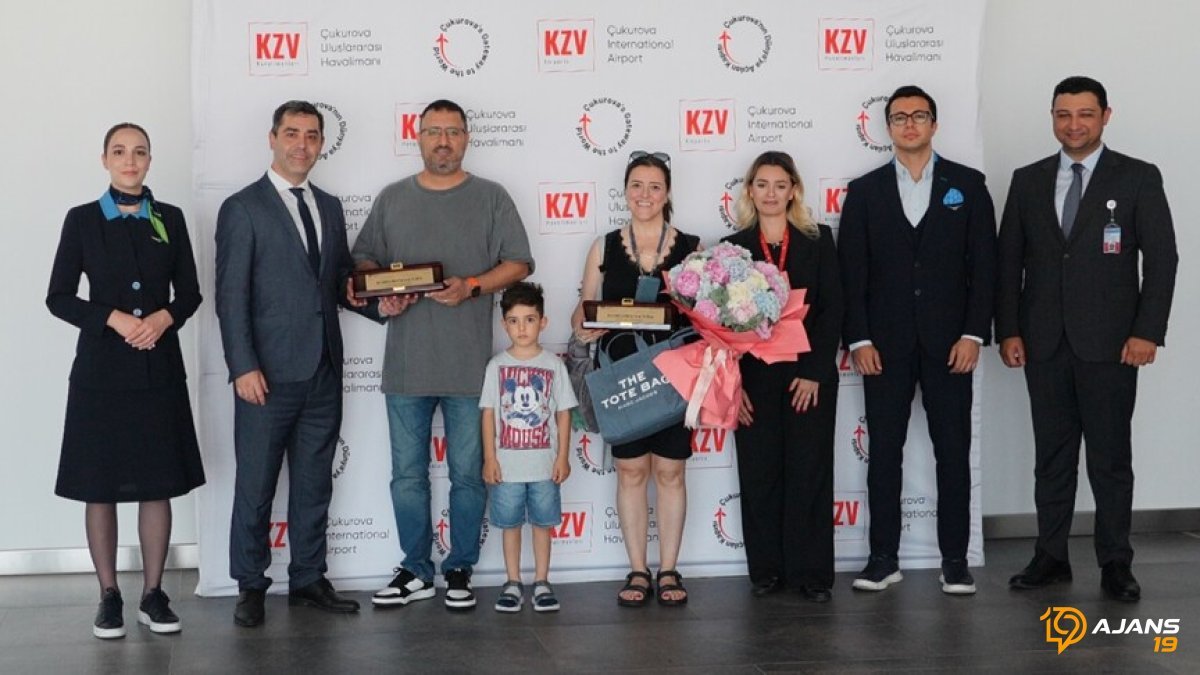 Çukurova Havalimanı Tarih Yazdı! 10 Milyonuncu Yolcuya Unutulmaz Sürpriz!