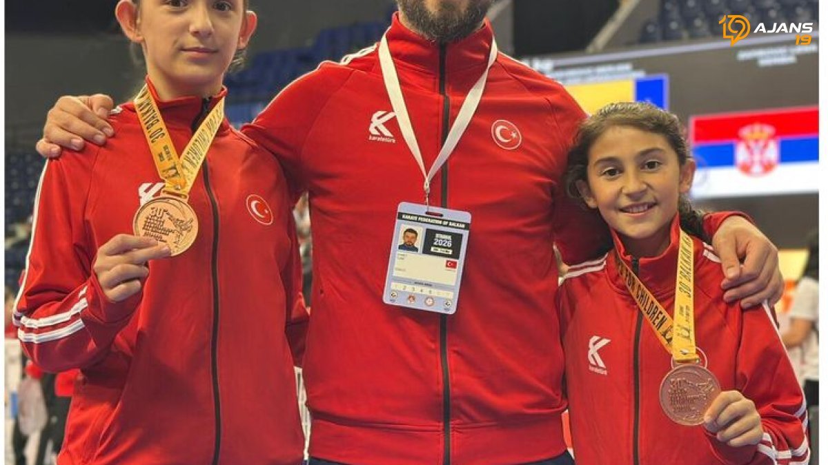 Çorumlu Genç Karateciler Balkan Şampiyonası'nda Tarih Yazdı: İki Bronz Madalya Ülkemize Geldi!