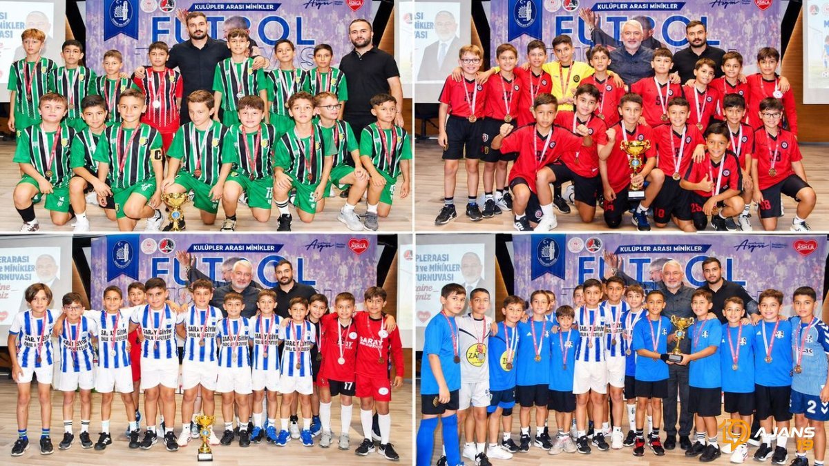 Minik Kramponlar Sahaya Damgasını Vurdu: Kupalar Dağıtıldı, Geleceğin Yıldızları Belli Oldu!