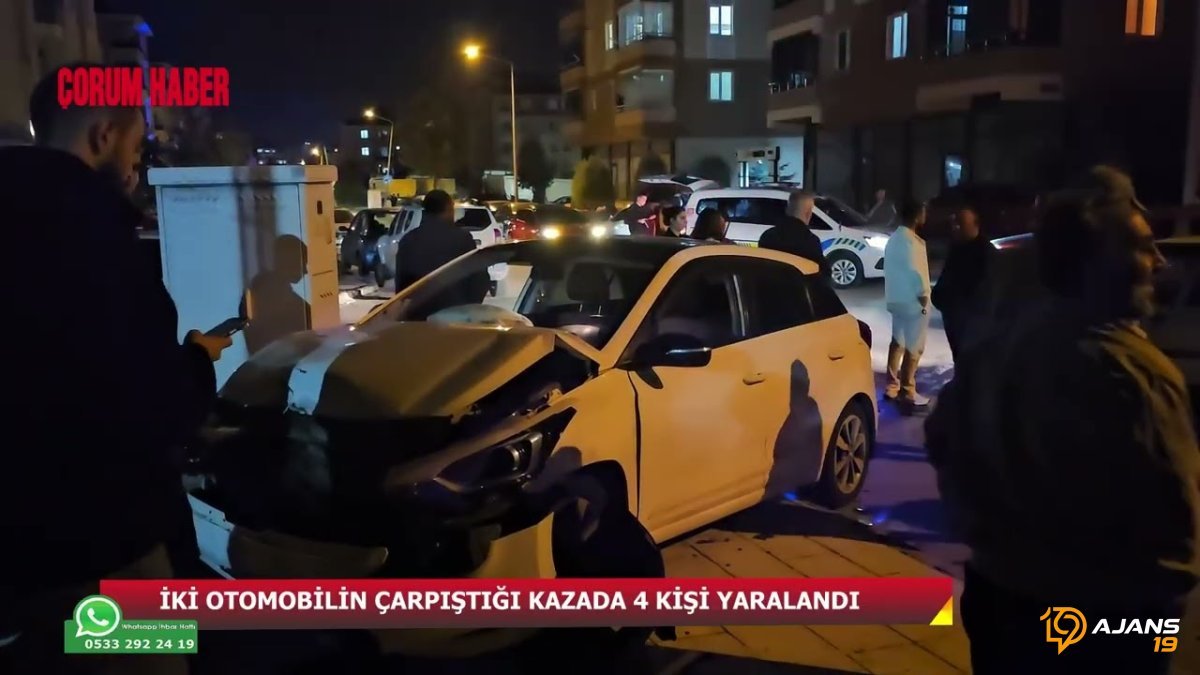 Sivas Yollarında Kanlı Randevu: Kontrolden Çıkan Araç Minibüse Dalınca 4 Can Bahçelere Savruldu!
