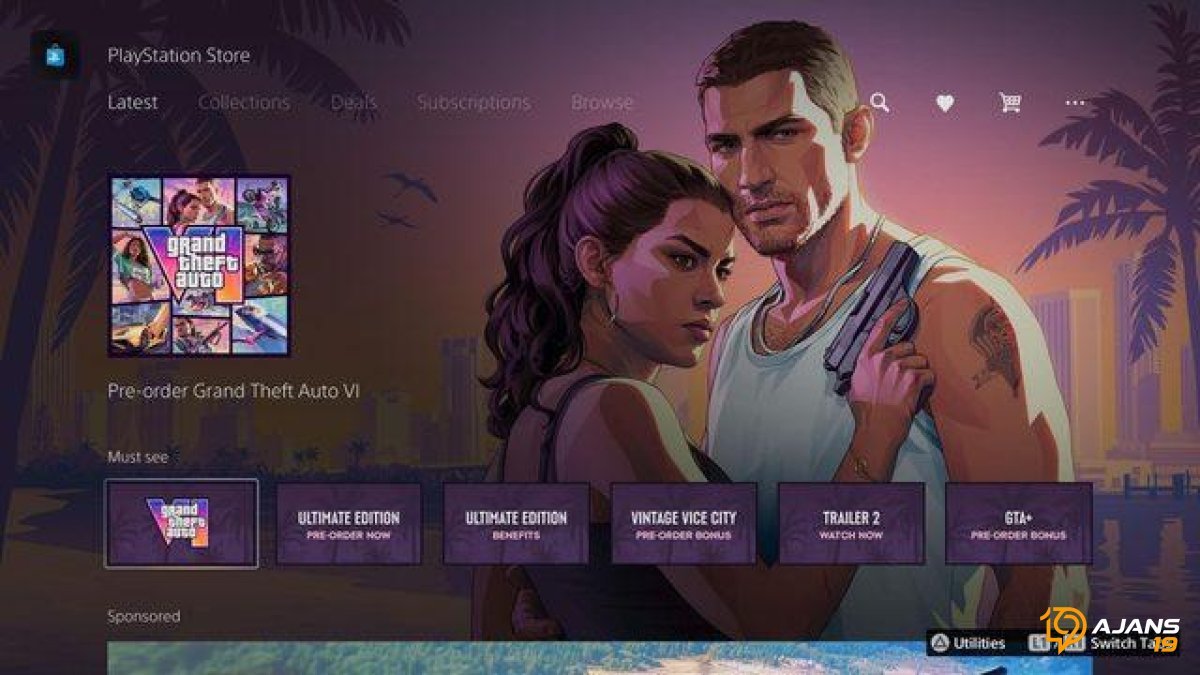 PlayStation 5'te GTA 6 İstilası Başladı! Konsolunuz Artık Tamamen Bir GTA Dünyası!