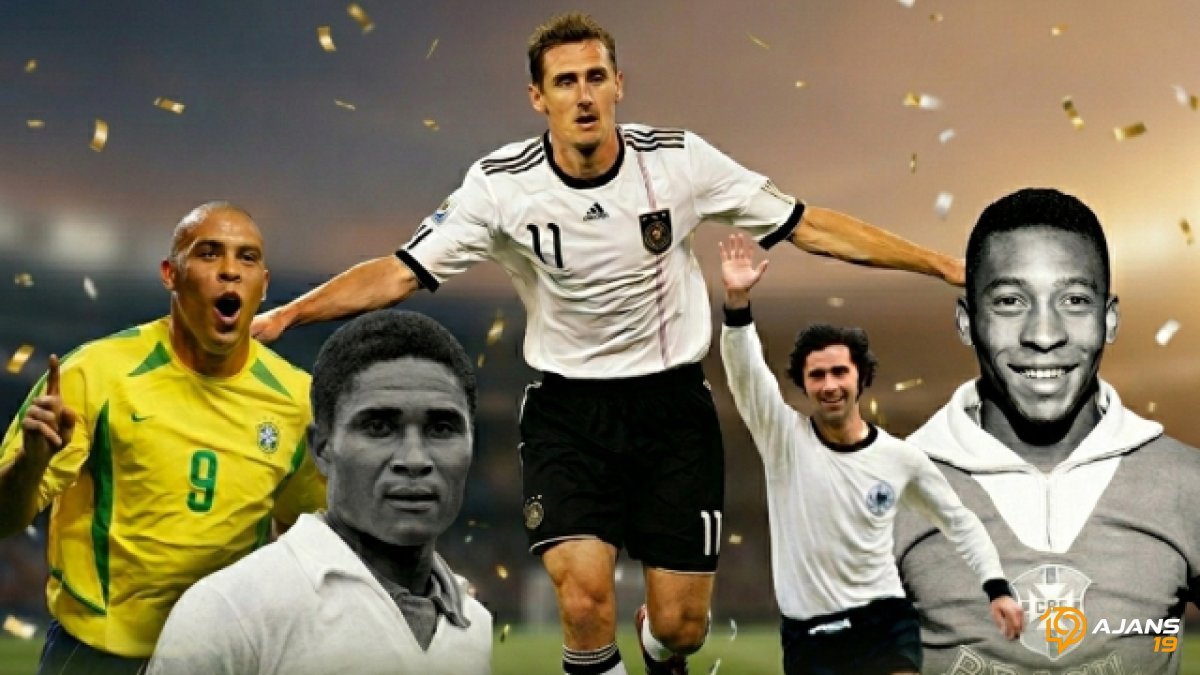Dünya Kupası Sahnesinin Efsanevi Gol Makineleri: O İsimler Unutulmaz İzler Bıraktı!